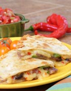 California Pepper Jack and Beef Quesadilla