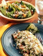 California Cheese & Green Chile Shrimp Lasagna