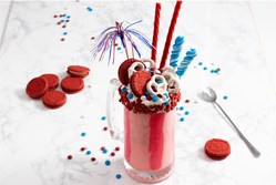 Red Velvet White Chocolate Summer Shake