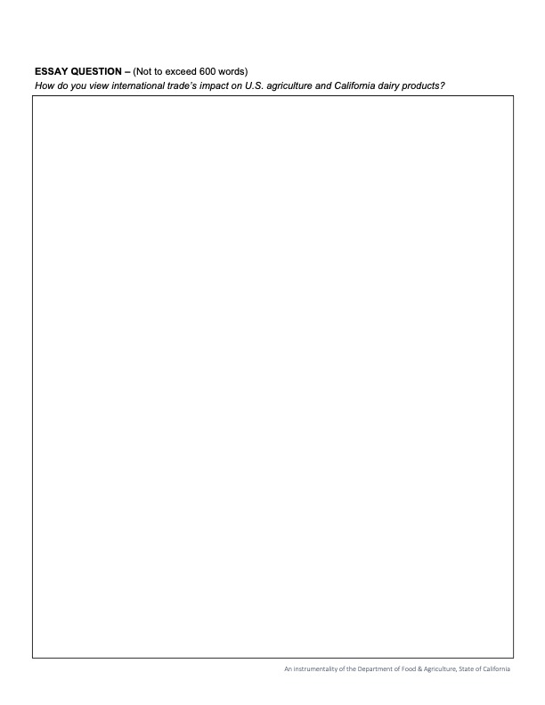 Internship application, page 2