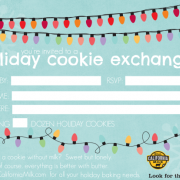 2013 Real California Milk Cookie Exchange Printable